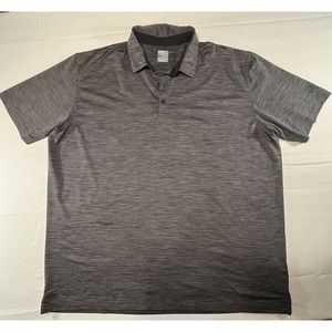 Callaway Golf Shirt Mens XXL Opti-Dri Polo 2XL Heather Grey Gray
